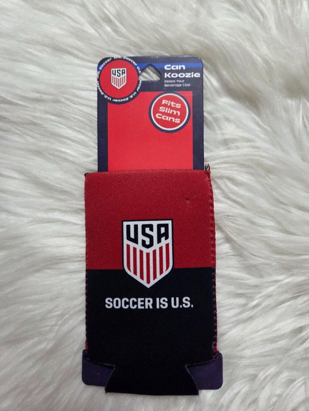 USA Soccer Can Koozie